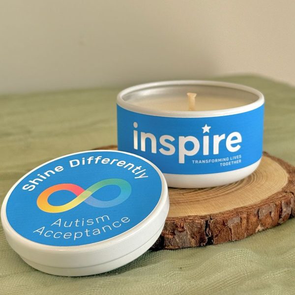 Shine Differently Candles - Autism Acceptance Month